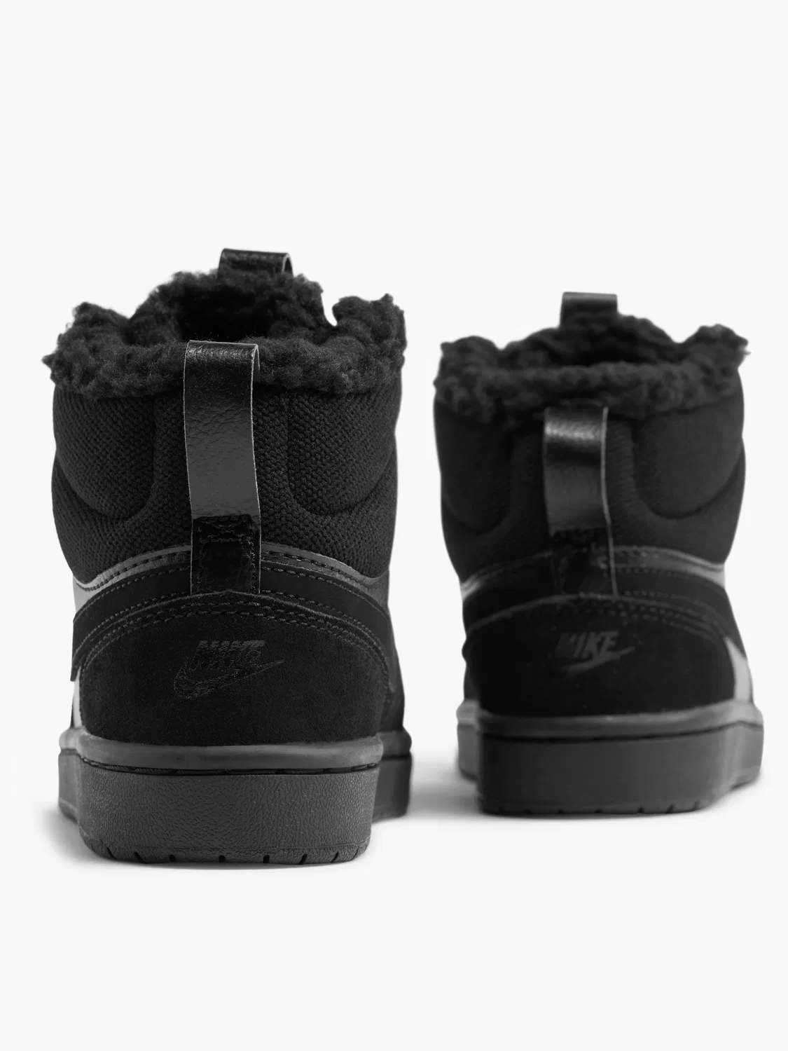 Детские ботинки на шнуровке Nike, черный — фото 4