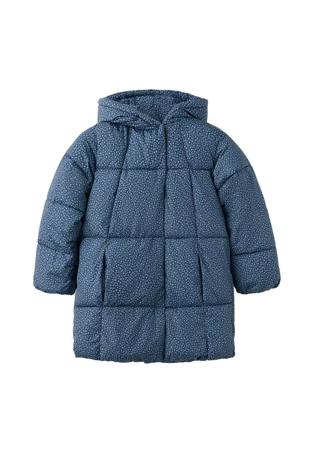 Детское зимнее пальто Mango Kids, Dark Blue