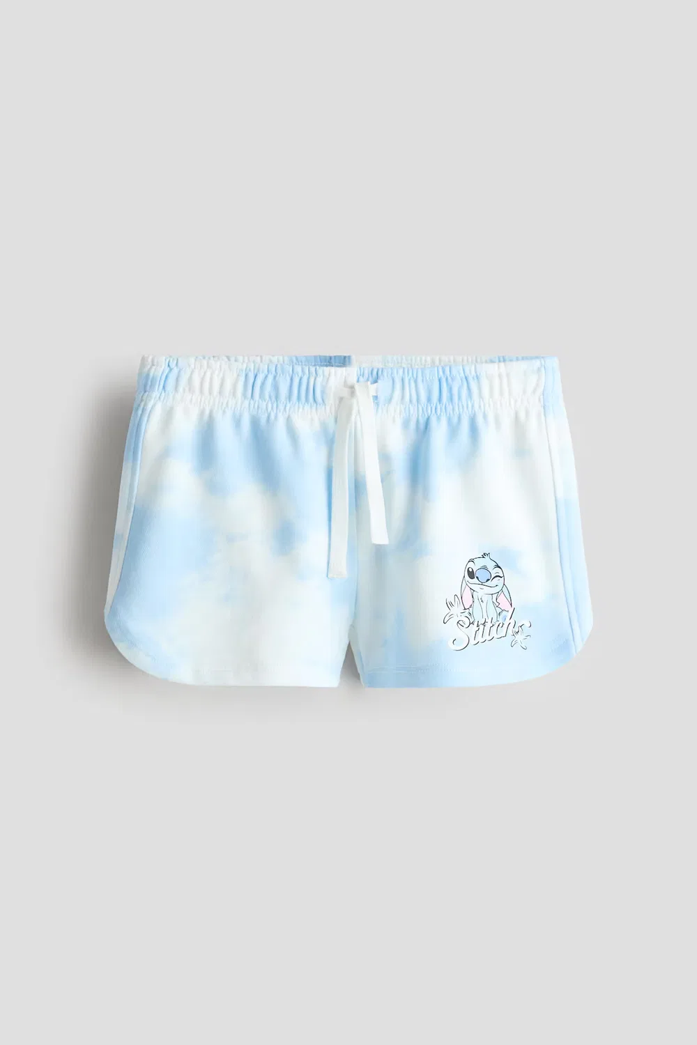 Спортивные шорты с принтом H&M, Hellblau/Lilo & Stitch