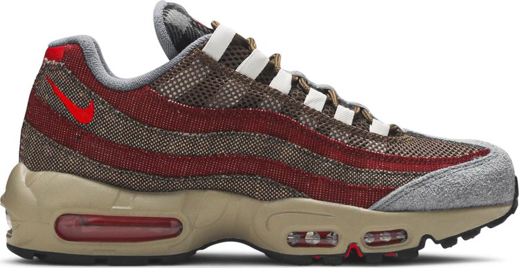 Кроссовки Nike Air Max 95 'Freddy Krueger', коричневый - фото