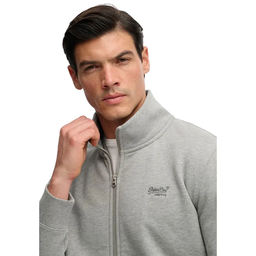 Толстовка с логотипом Superdry, серый — фото 4