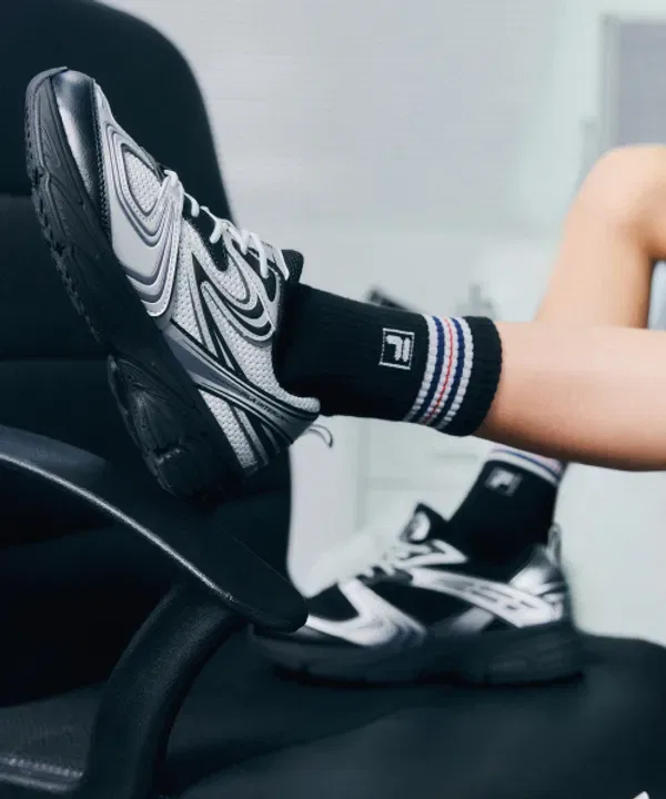 Кроссовки детские Интер, Fila Kids, черный