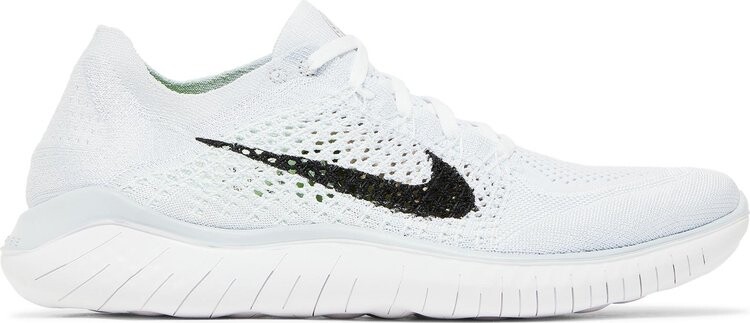 Кроссовки Nike Wmns Free RN Flyknit 2018 'White Platinum', белый