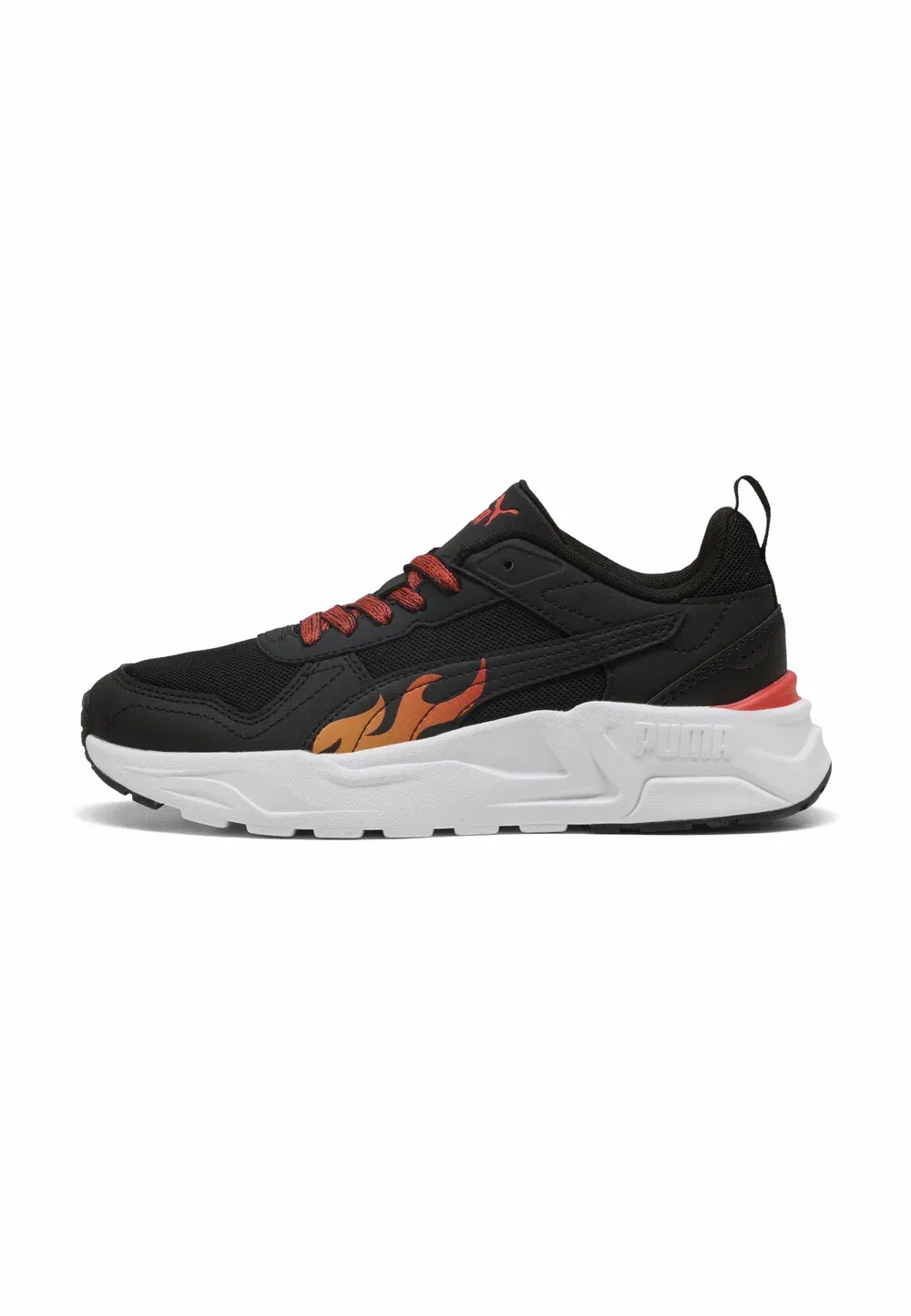 Кроссовки Trinity 2 Sparks унисекс - кроссовки Puma, Black-Bright Papaya-Red Flash