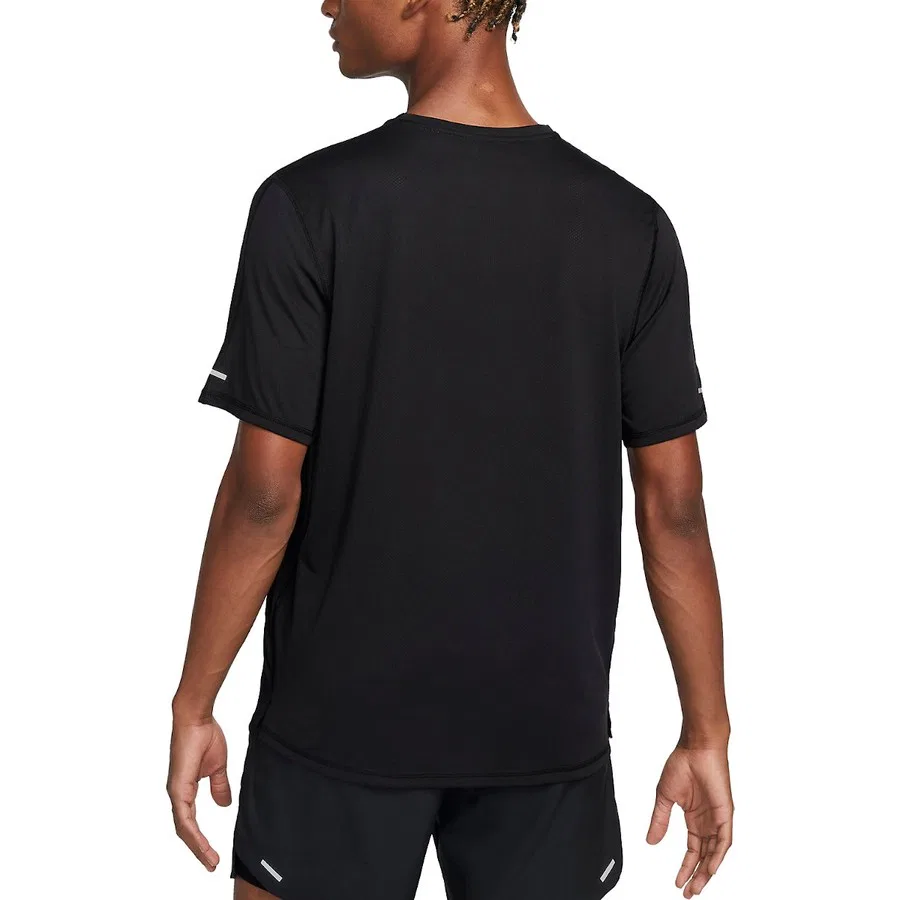 Спортивная футболка с коротким рукавом Dri-FIT Miler D.Y.E. Nike, Черный — фото 3