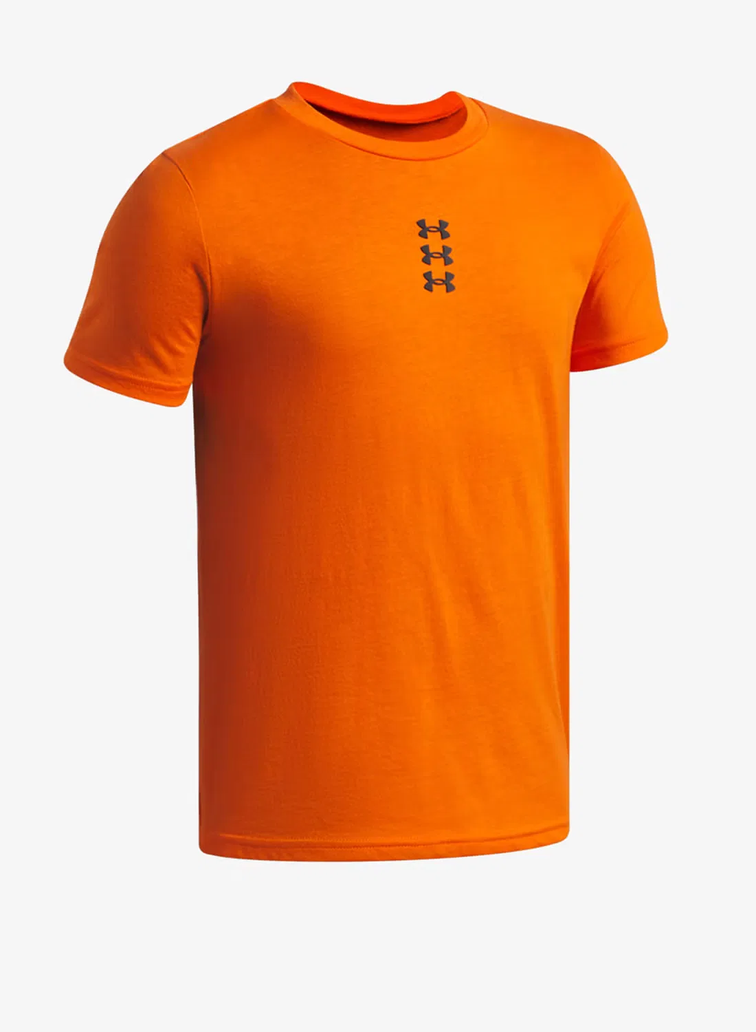 Футболка с принтом Youth Hoops Triple Logo Under Armour, оранжевый — фото 3