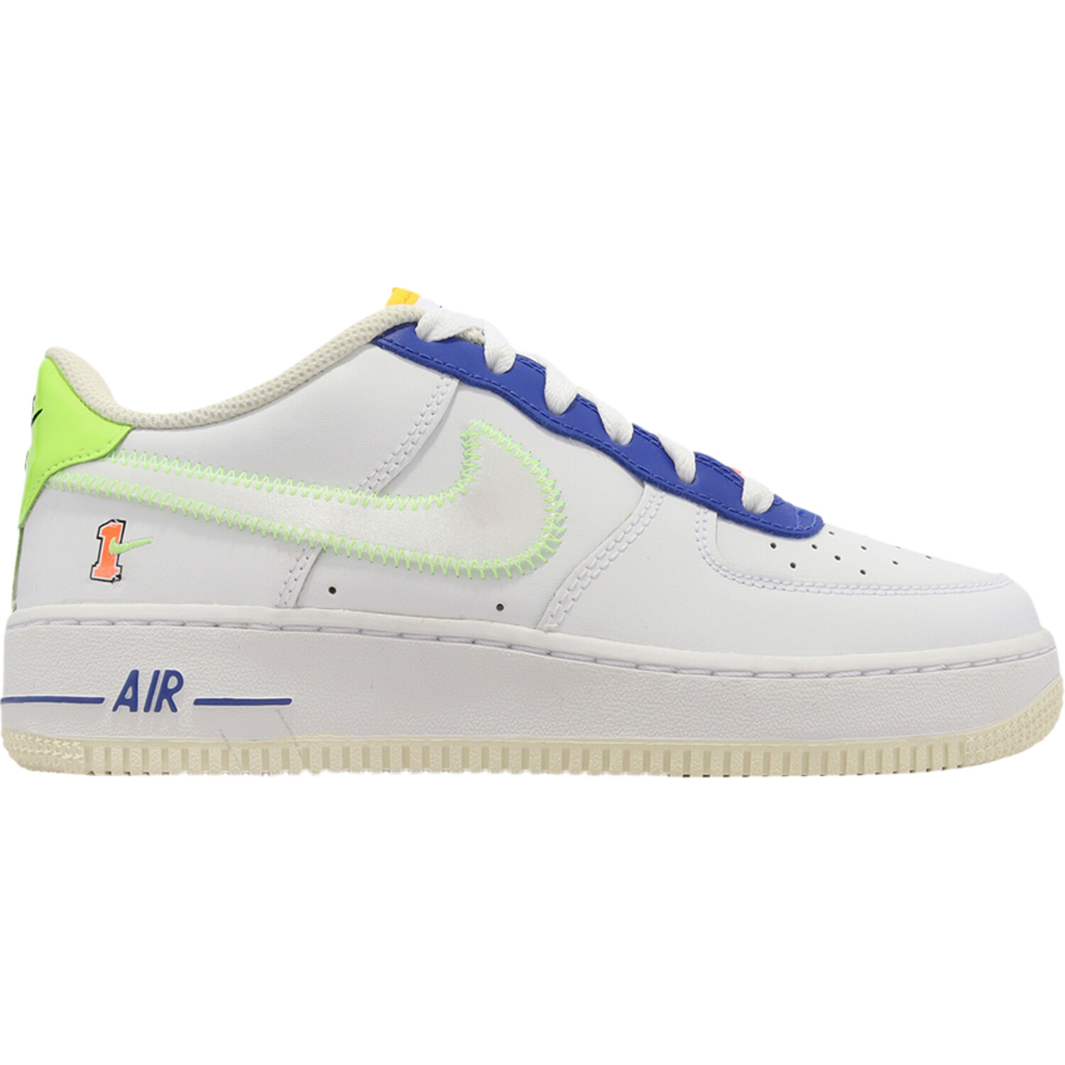 

Кроссовки Nike Air Force 1 LV8 GS, бело-фиолетовый