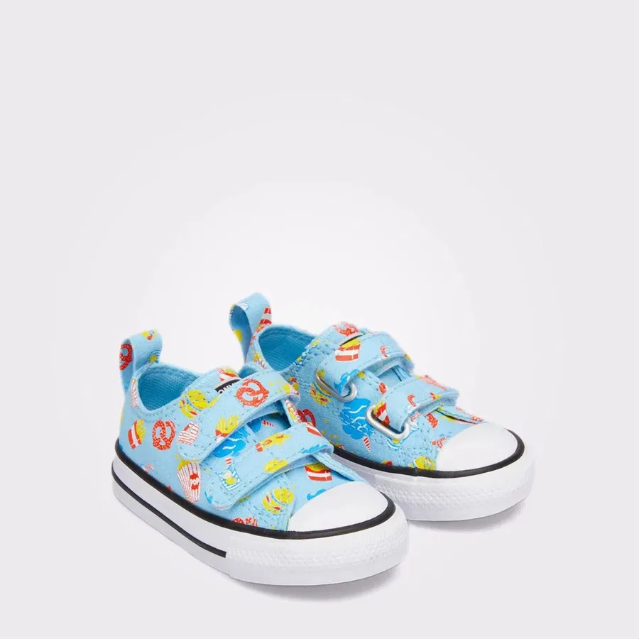 Детские кроссовки с липучками Chuck Taylor All Star Converse, Синий