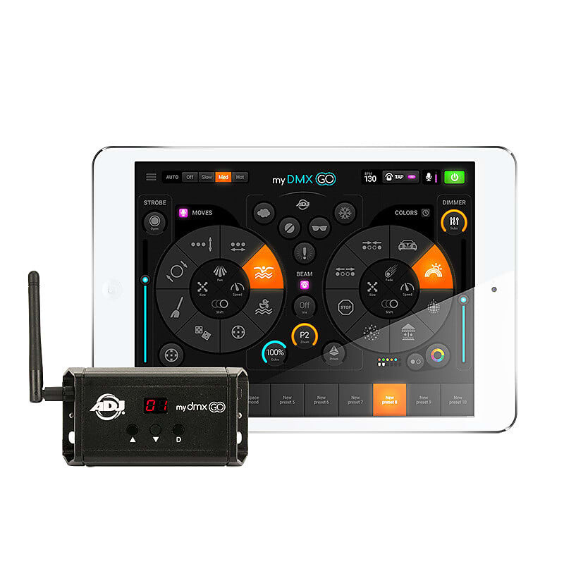 

American DJ ADJ MYDMX GO Приложение для управления освещением для планшетов iPad/Android MY DMX GO