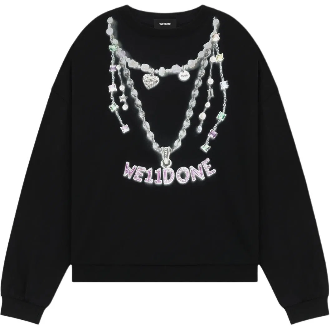 Детский свитшот унисекс с длинным рукавом SS26 Sweatshirt Unisex WE11DONE