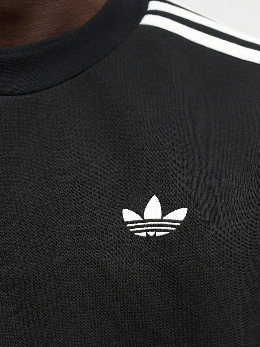 Толстовка ADIDAS ORIGINALS 'Adicolor' черного цвета — фото 3