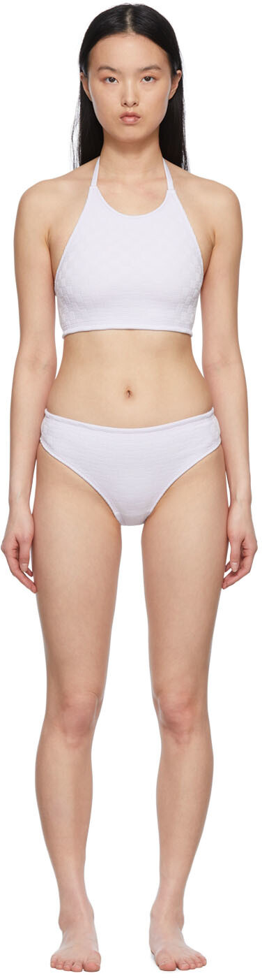 

Фиолетовое нейлоновое бикини Bottega Veneta, Фиолетовый, Фиолетовое нейлоновое бикини Bottega Veneta