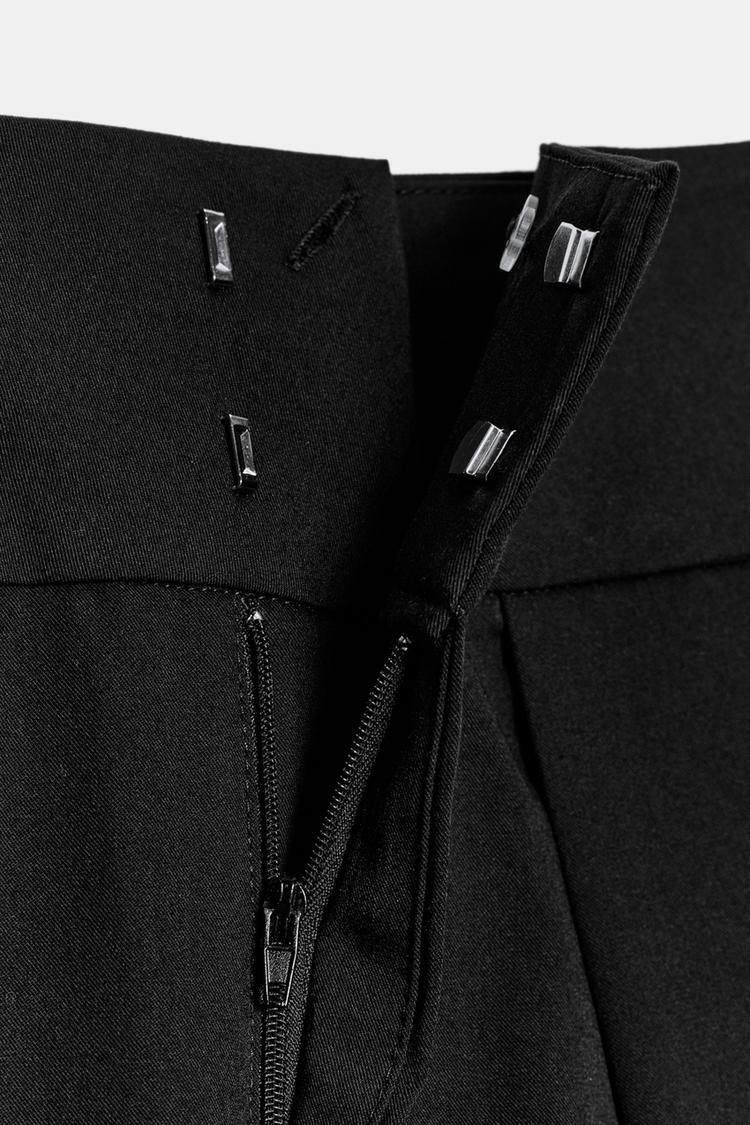 Брюки Zara Balloon Pleat, черный — фото 3