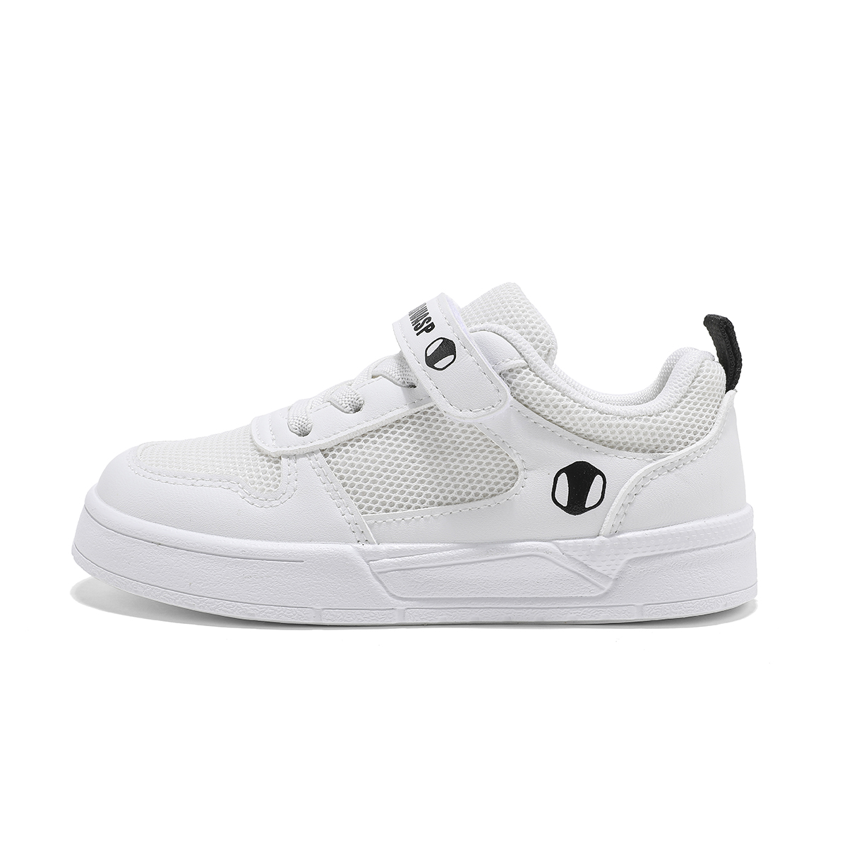 

Детские кроссовки для скейтбординга с низким верхом, устойчивые к истиранию и дышащие. BIG WASP, белый/черный