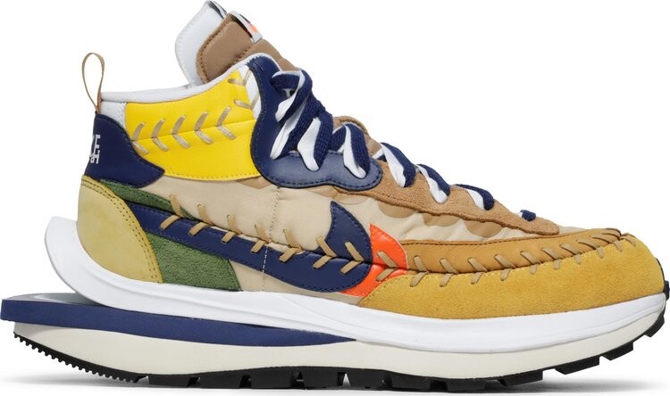 

Кроссовки Nike sacai x Jean Paul Gaultier x VaporWaffle 'Sesame', загар