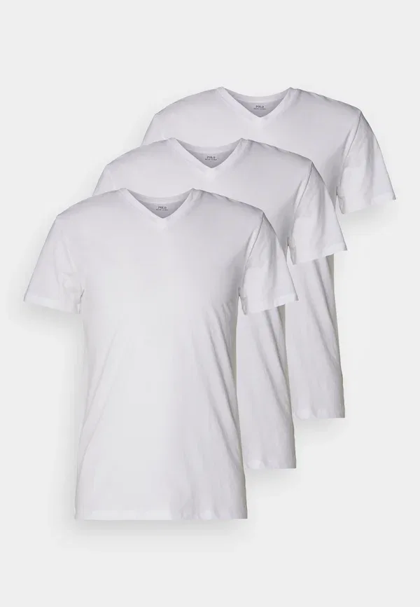 Комплект из 3 футболок с Polo Ralph Lauren, белый — фото 2