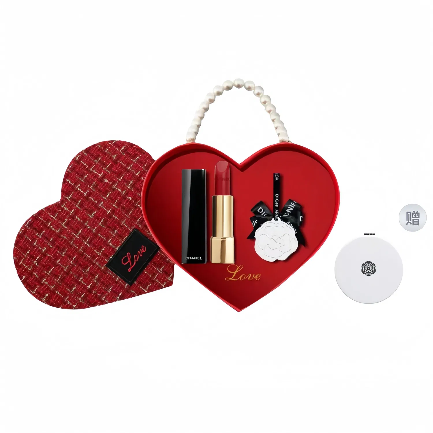 Женский набор косметики с бархатной помадой и ароматерапией, модель Charm Velvet #56 ROUGE CHARNEL, CHANEL, Red