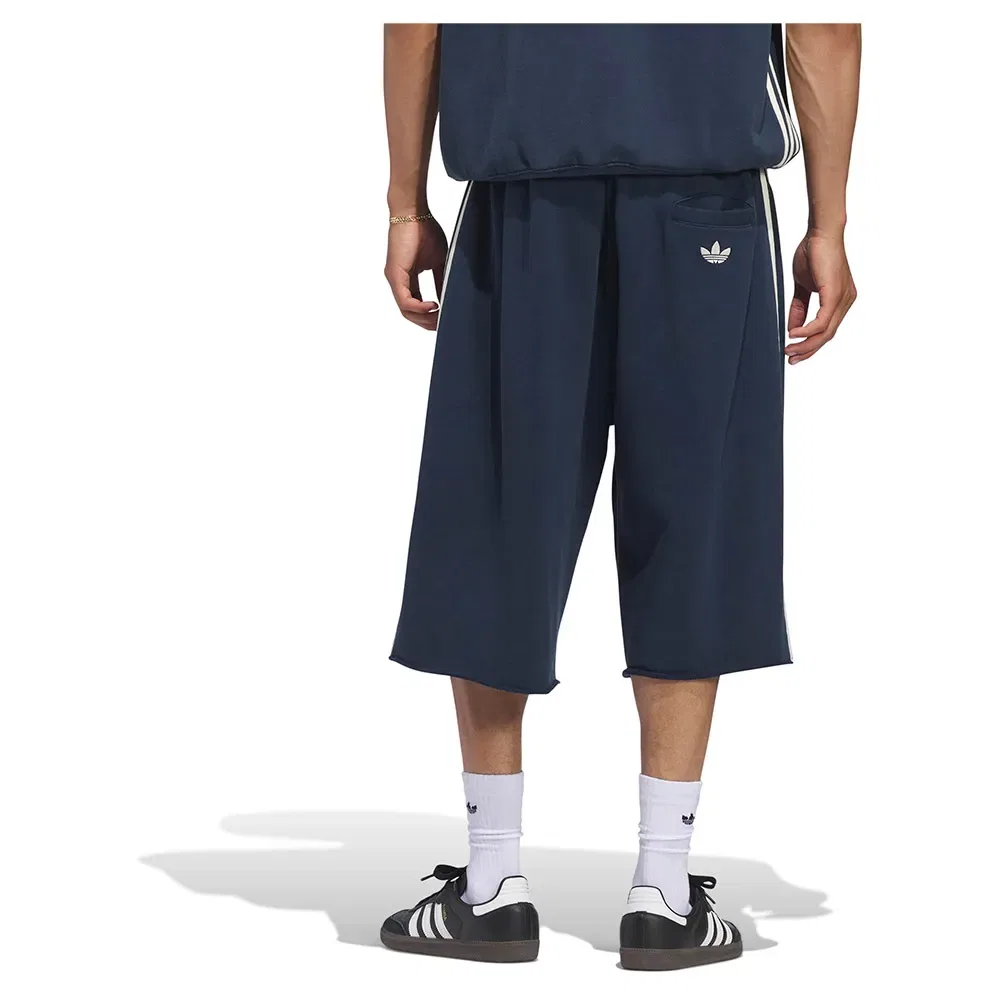 Мужские шорты из футера с принтом Adidas Originals, Blue — фото 2