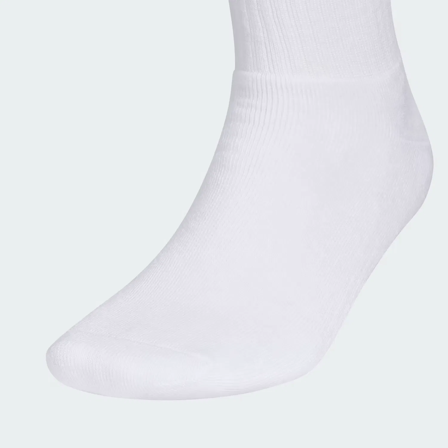 Носки влагоотводящие, набор из 6 пар, trefoil 2.0 Adidas Originals, белый — фото 3