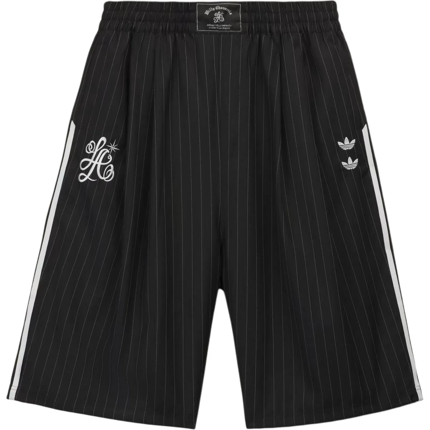 Шорты повседневные в полоску Adidas Originals, Black White