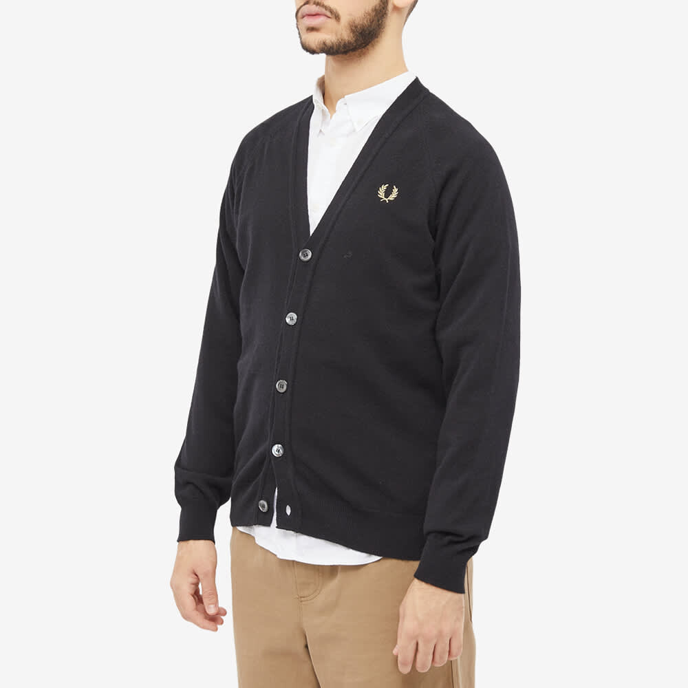 Джемпер Fred Perry Reissues Lambswool Cardigan купить выгодно по