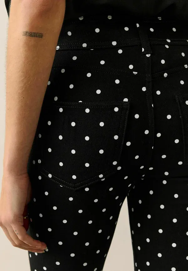 Джинсы скинни Polka Dot Next, черный — фото 2