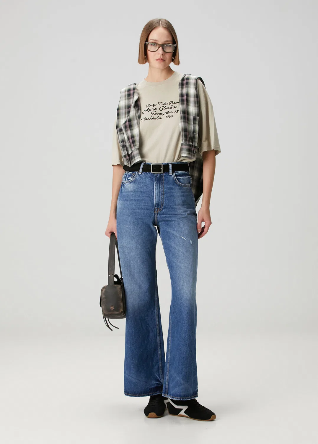 Джинсы Regular Fit Acne Studios, blue
