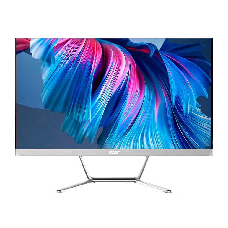 

Моноблок Acer Hummingbird A24 All-In-One, 23,8", 12Гб/512Гб, i5-11400H, UHD, серебристый