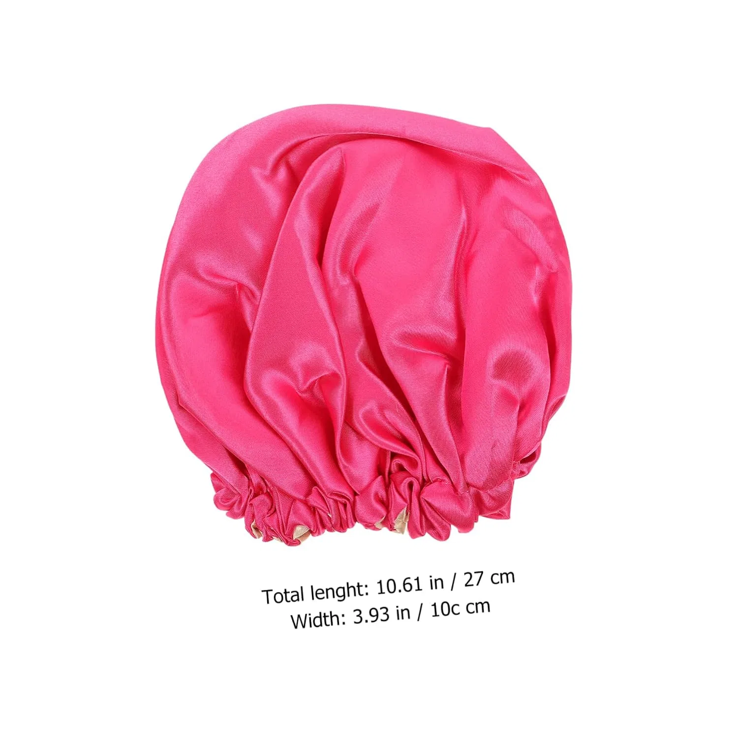 Шапочка для душа двойная, сатин, Satin, Rosy Packove — фото 4