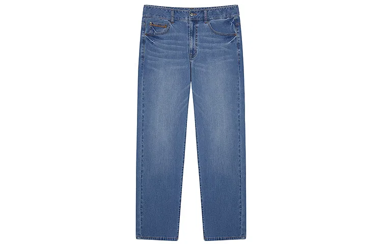 Детские джинсы прямого кроя средней посадки Teenie Weenie Men, Dark Denim — фото 3