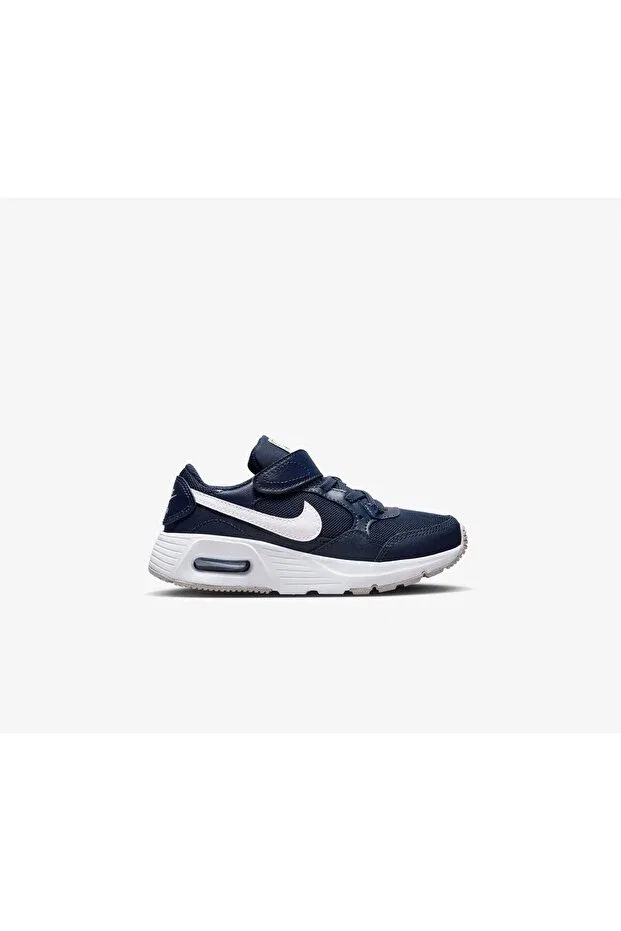 Детские кроссовки для девочек текстильные Air max sc Nike, Navy Blue