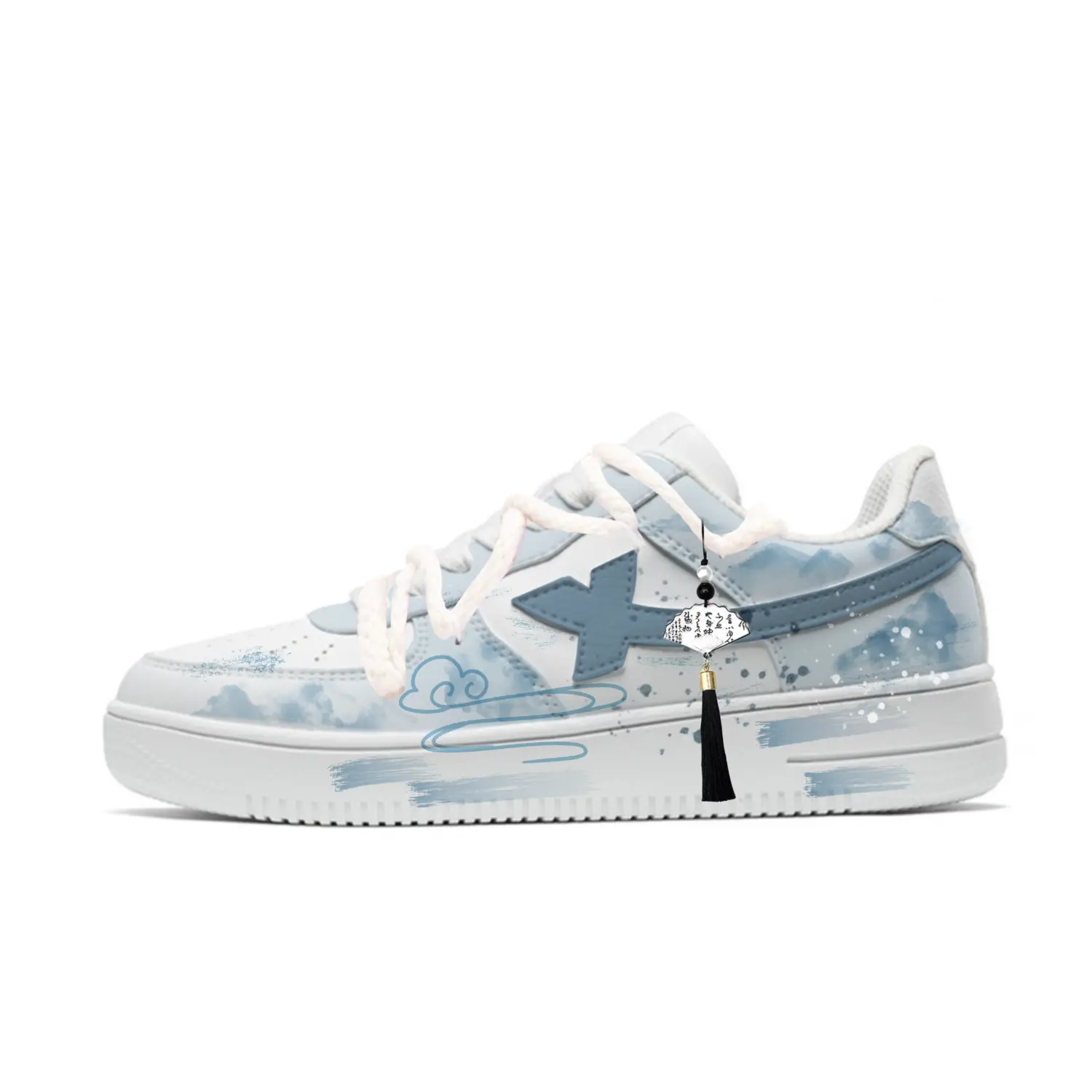 

XTEP Кроссовки Air Force One для скейтбординга, мужские, низкие, синие