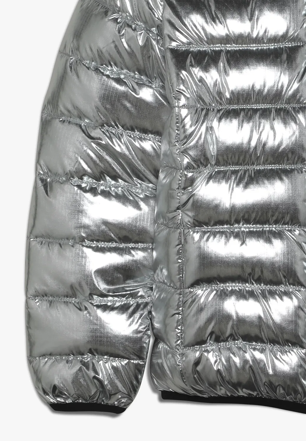 Куртка с капюшоном для активного отдыха - зимняя куртка Champion, Silver — фото 3