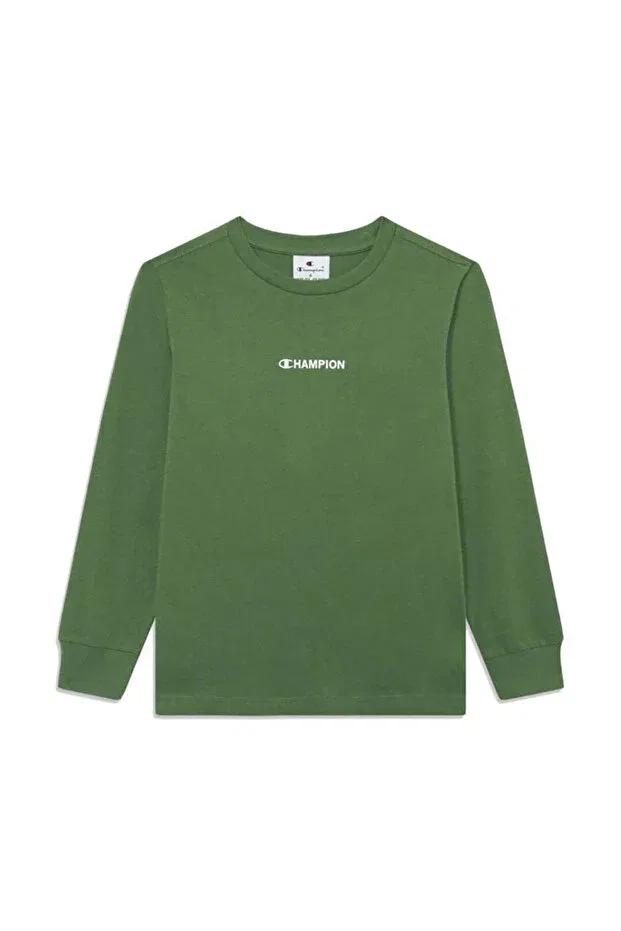 Детские свитшот для девочек с длинным рукавом Champion, Green
