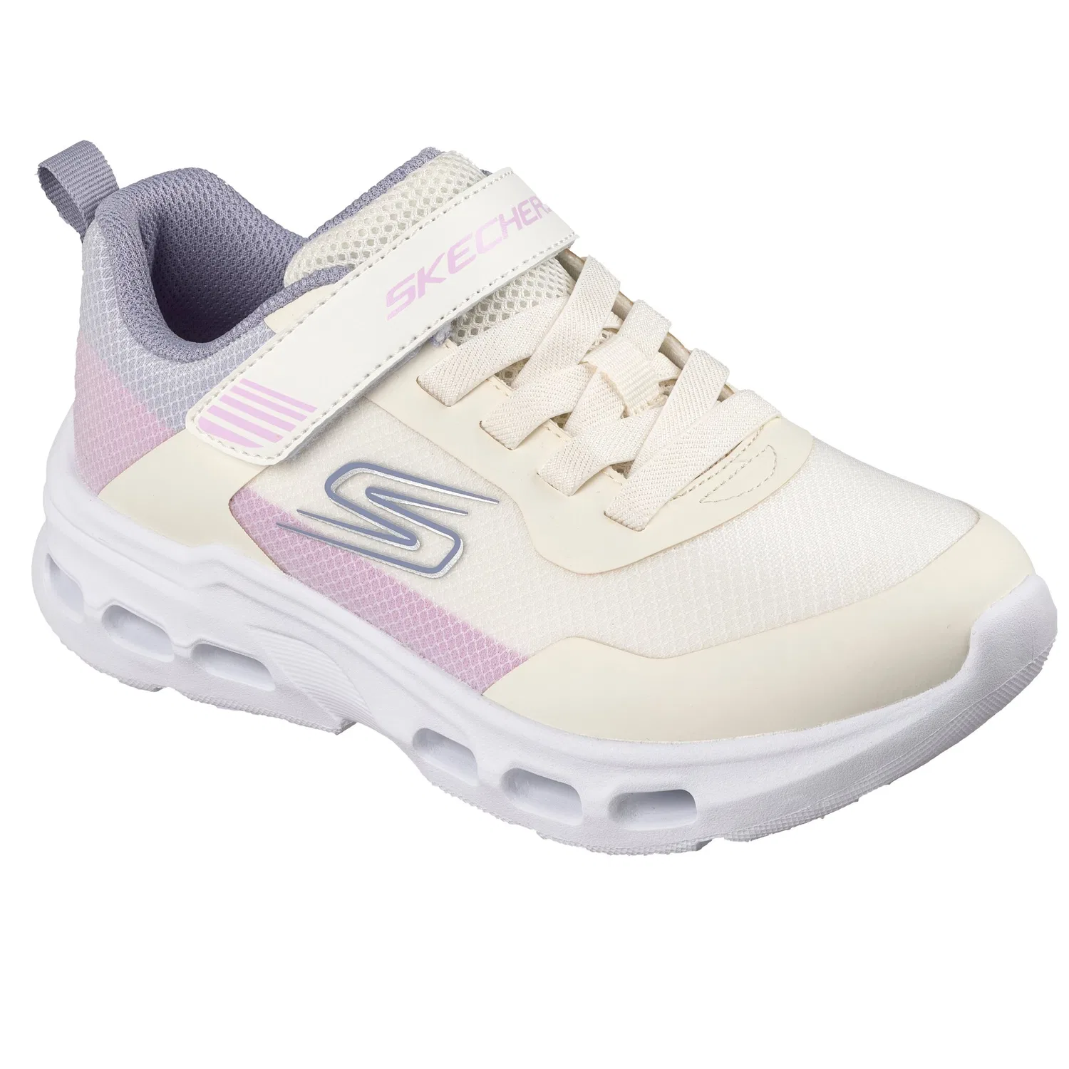 Детские кроссовки с технологией Glide-Step Skechers, Natural — фото 4