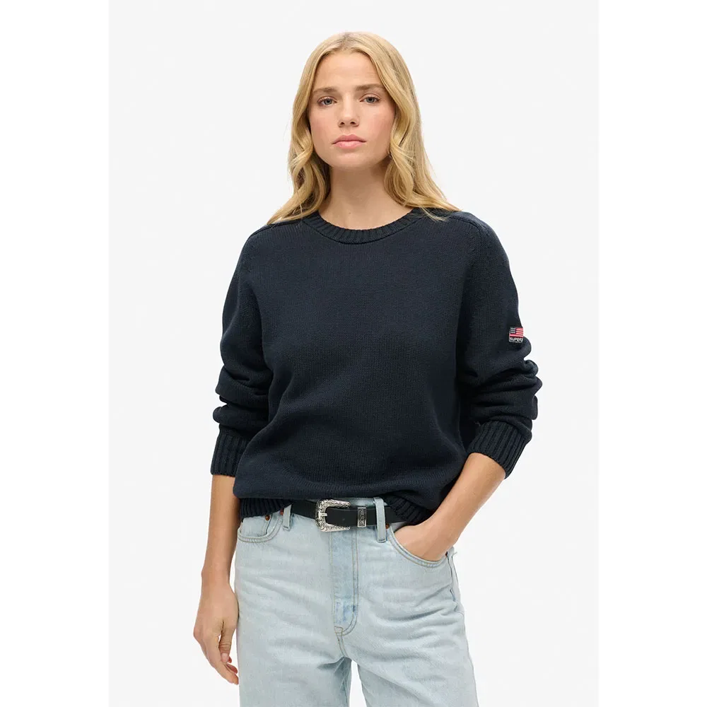 Свитер Slouchy Superdry, синий