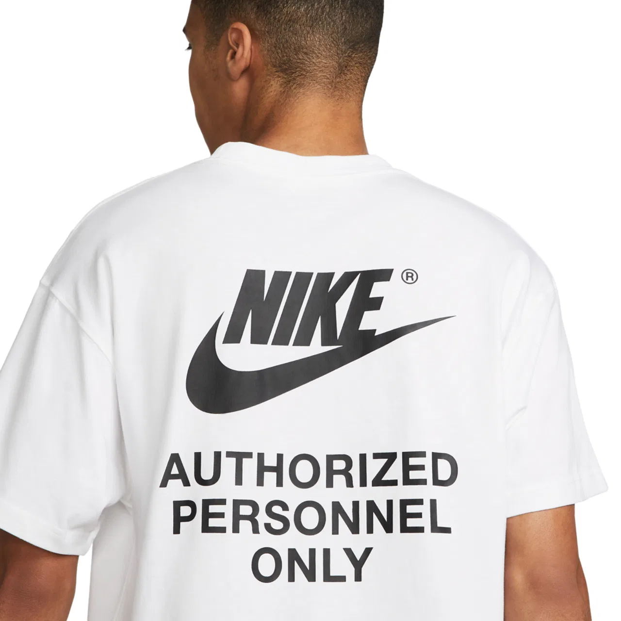 Футболка мужская Nike Authorized Personal T-Shirt, белый/черный — фото 4