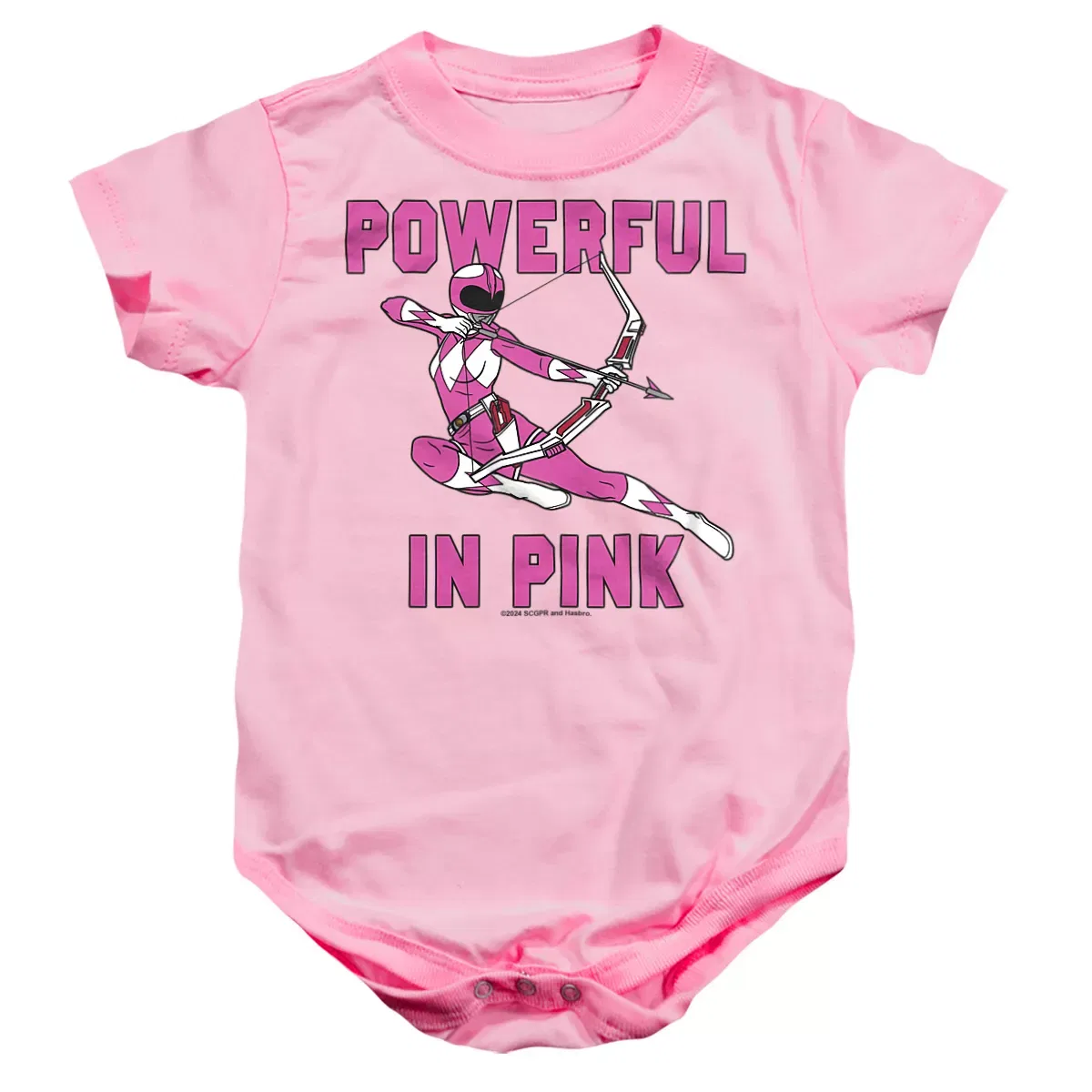 Детское боди с коротким рукавом Power Rangers, Pink