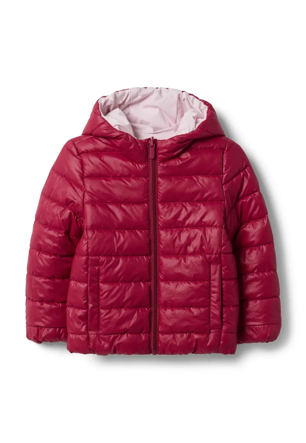 Куртка с капюшоном - зимняя куртка Ovs, Pink Red