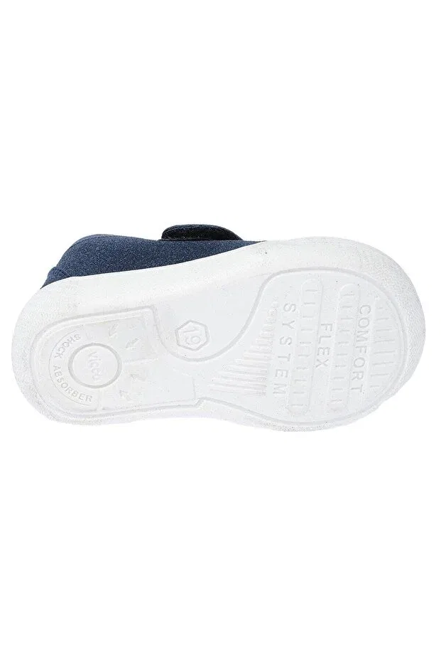 Детские туфли для мальчиков с липучкой Anka Lacquer First Step Baby Ayk Walking Shoes Vicco, Navy Blue Navy Blue — фото 4