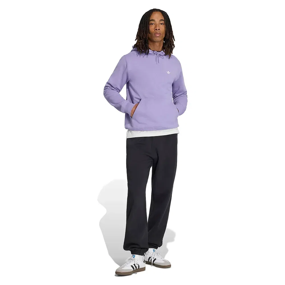 Худи Trefoil Essentials Adidas Originals, фиолетовый — фото 4