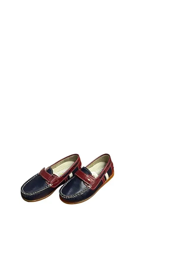 Детские повседневные туфли для мальчиков термо Candaşlar, Navy Blue — фото 4