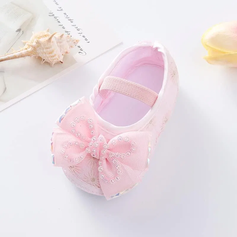 Детские кроссовки для девочек со светящейся подошвой, Pink — фото 4