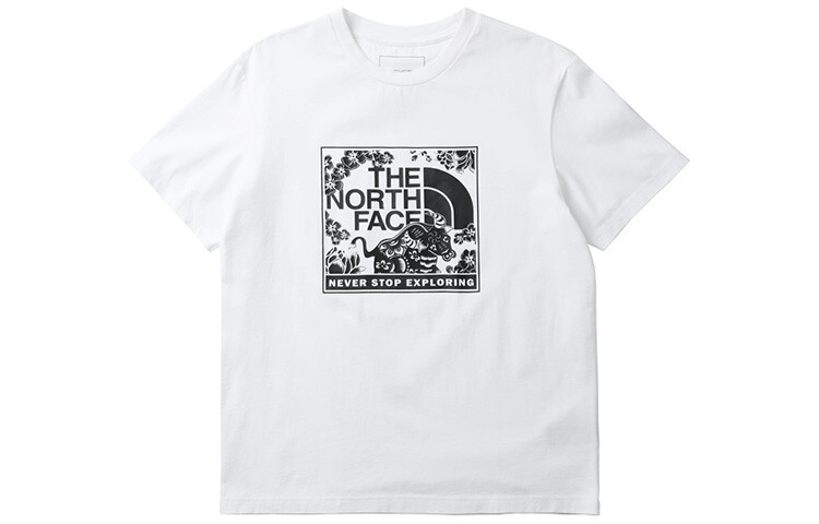 

Футболка унисекс белая The North Face, белый