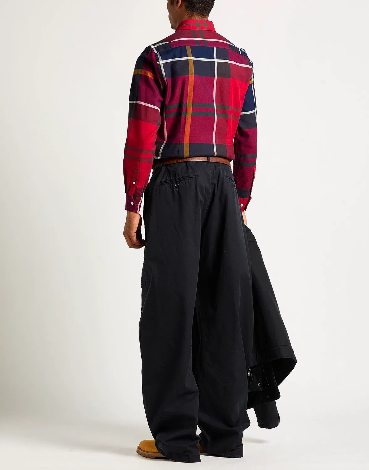 Мужские чинос-брюки из хлопка Dsquared2, черный — фото 3