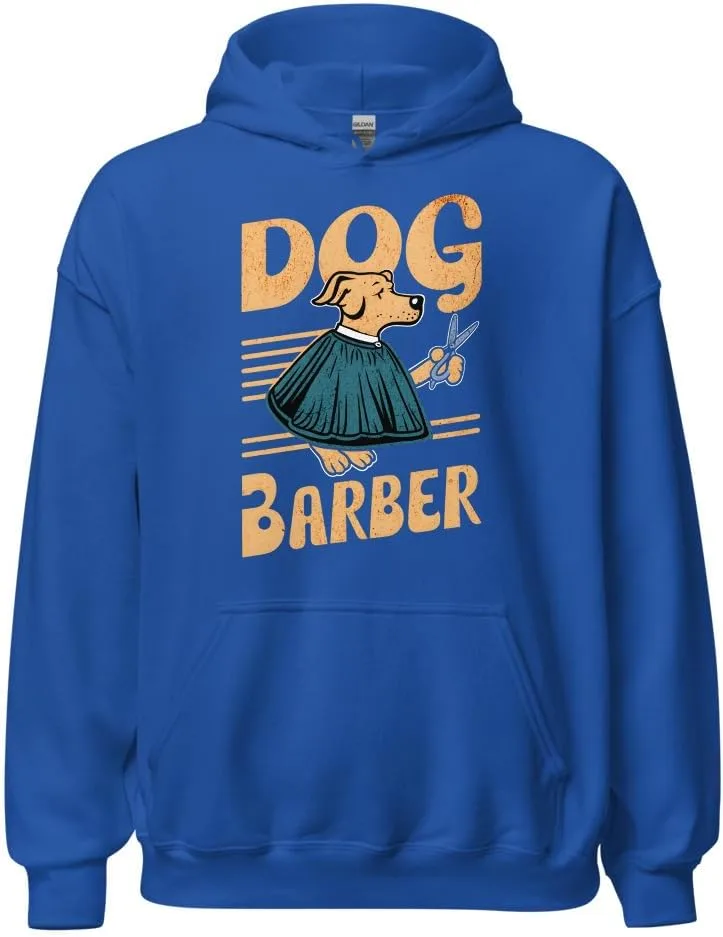 Унисекс худи для грумера собак, Dog Barber Royal, X-Large Generic, Royal
