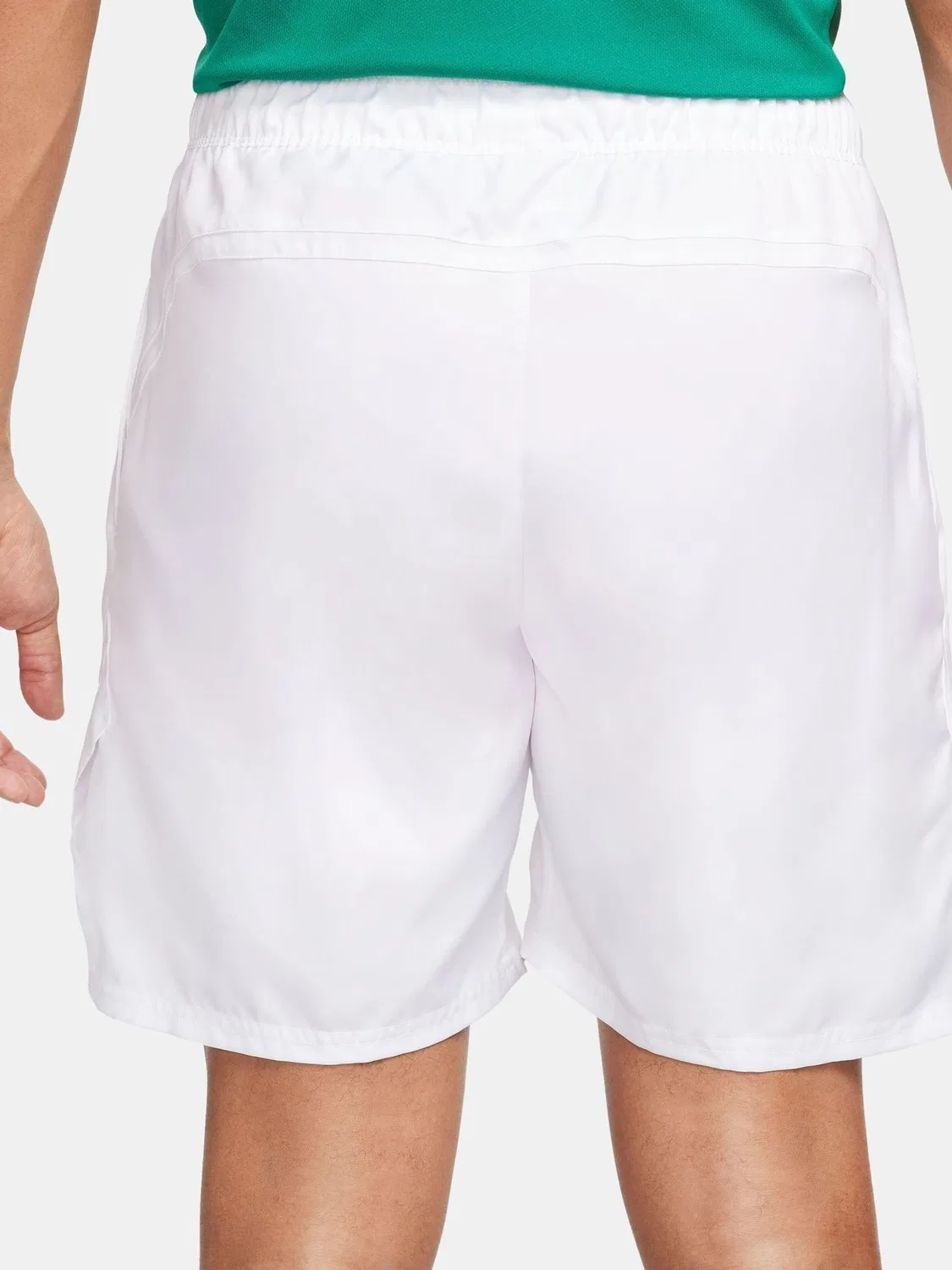 Шорты теннисные NikeCourt Victory Dri-FIT Nike, белые — фото 2