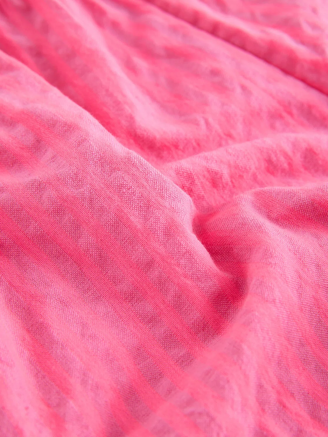 Шорты с кружевной отделкой Next Pink Seersucker Stripe, розовый в полоску — фото 4