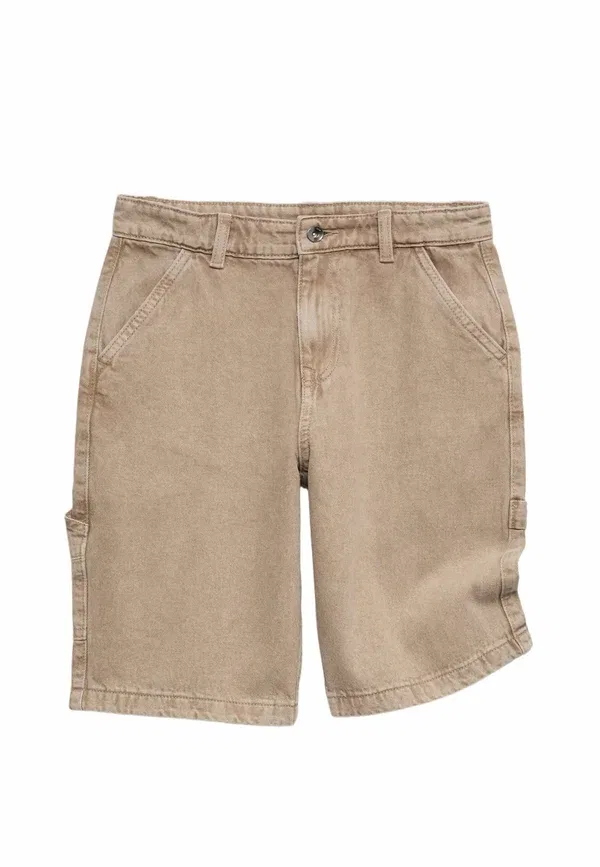 Шорты джинсовые Unisex Marks & Spencer, коричневый