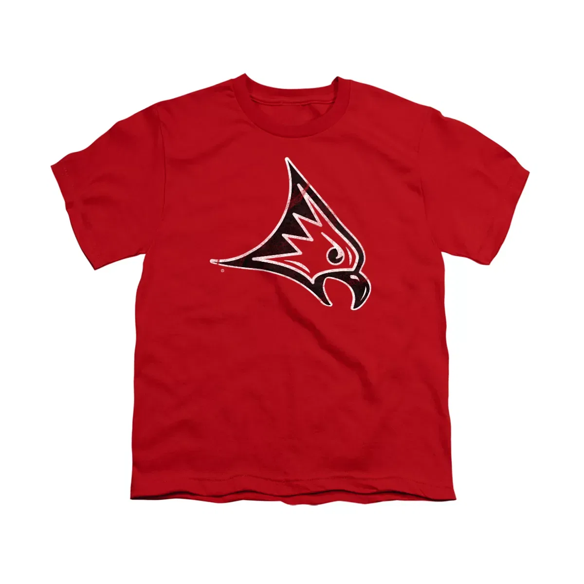Детская футболка с принтом University Of Wisconsin River Falls Distressed Primary Logo NCAA, Red